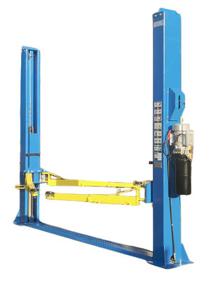 Single Side Lock Release 9000 Lb Two Post Car Lift Base Plate Size 16X16 Inches
