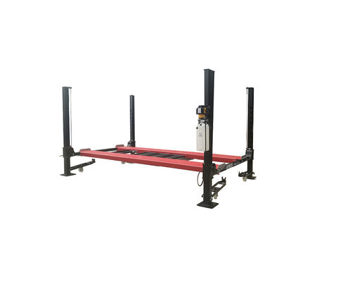 Lift Height 1800mm Four Post Parking Lift  4 Post Parking Hoist 120 Volt 20 Amp