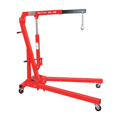 2000lbs Swivel Cable Ties Collapsible Engine Hoist Working Range 870-1290mm