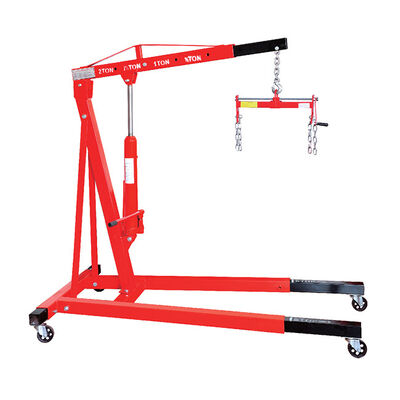 Steel Foldable 2 Ton Hydraulic Engine Hoist Crane OEM ODM