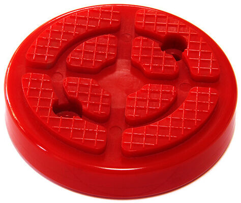 Ethylene Vinyl Acetate Two Post Lift Rubber Pad Car Hoist Lift Pads Dia 120mm