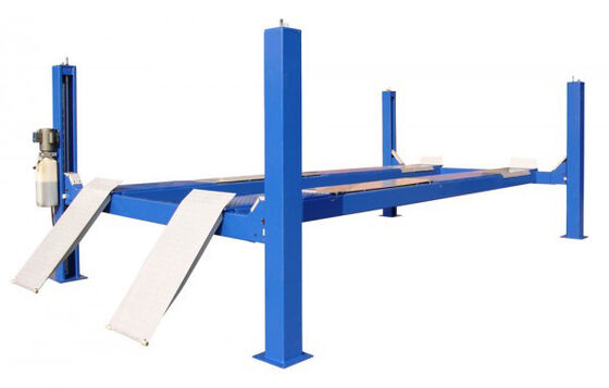 9000lbs 4 Post Lift With Wheels Alignment Hoist Lifting Height 1825mm