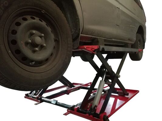 1000mm Middle Rise Car Scissor Lift Pneumatic Lock