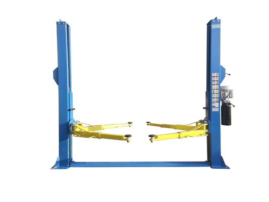 One Side Lock Release 9000 Lb Two Post Car Lift Base Plate Size 16X16 Inches