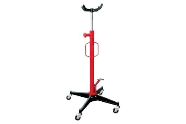 ISO Hydraulic Transmission Jack Lifter With 4 Metal Swivel Wheels