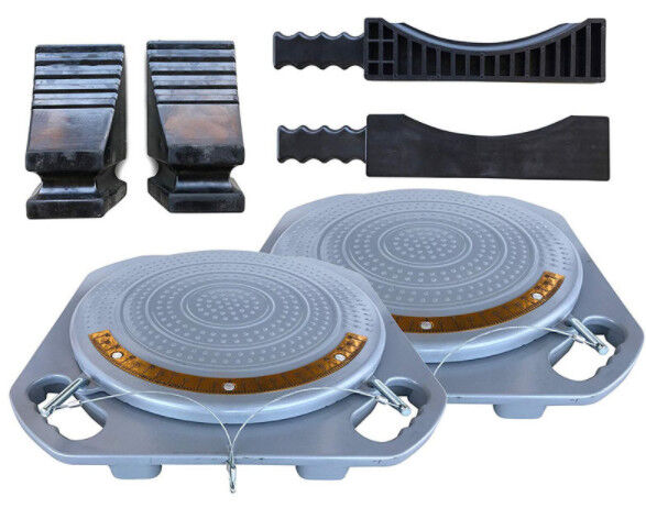 Aluminum Magnesium Alloy Wheel Alignment Turntable Plates 400*400mm