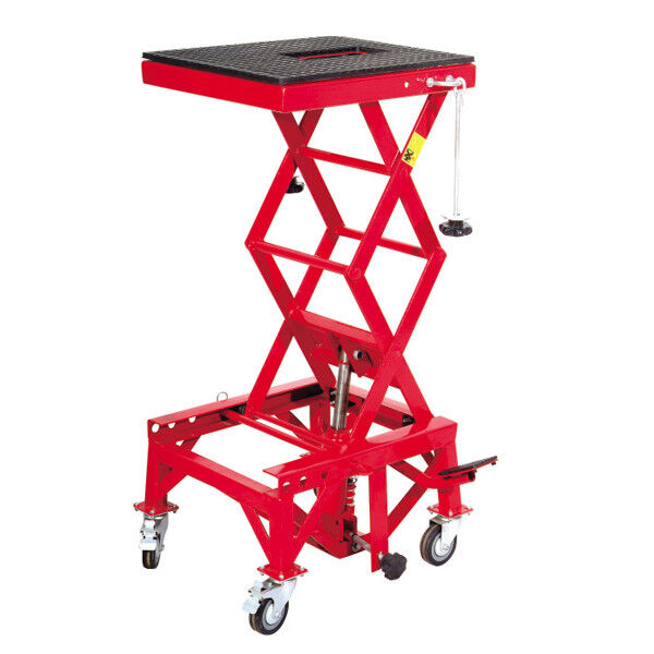 ATV Motorcycle Hydraulic Scissor Lift Table Locking Height 475mm 635mm 755mm 865mm