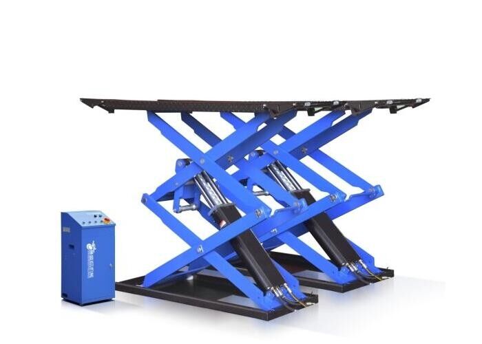 Max Lifting Height 72 Inches Portable Automotive Scissor Lift 3.5T Capacity