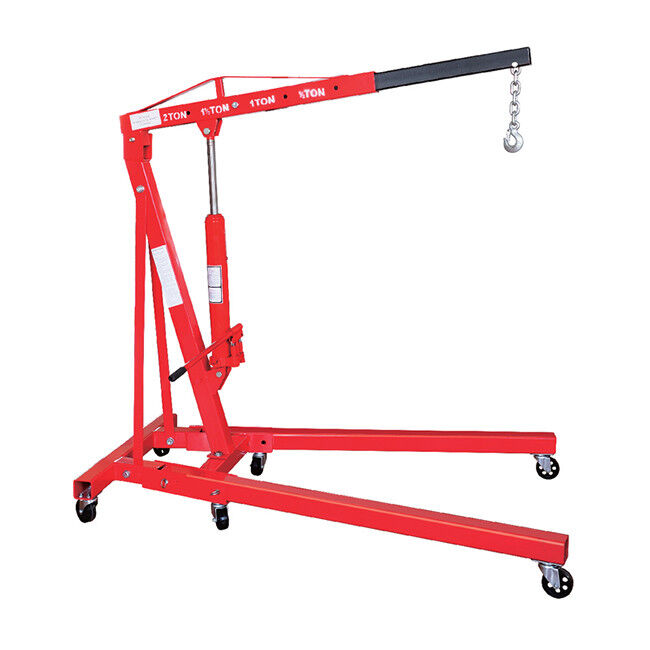 2 Ton Foldable Engine Crane Hoist 75KG 80KG 90KG For Food & Beverage Factory