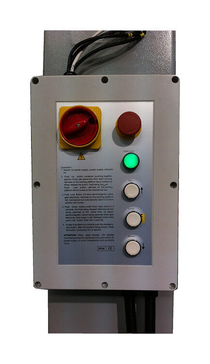 Lifting Height 1968mm 4 Post Garage Lift Four Post Parking Lift  110V-415V/20Amp