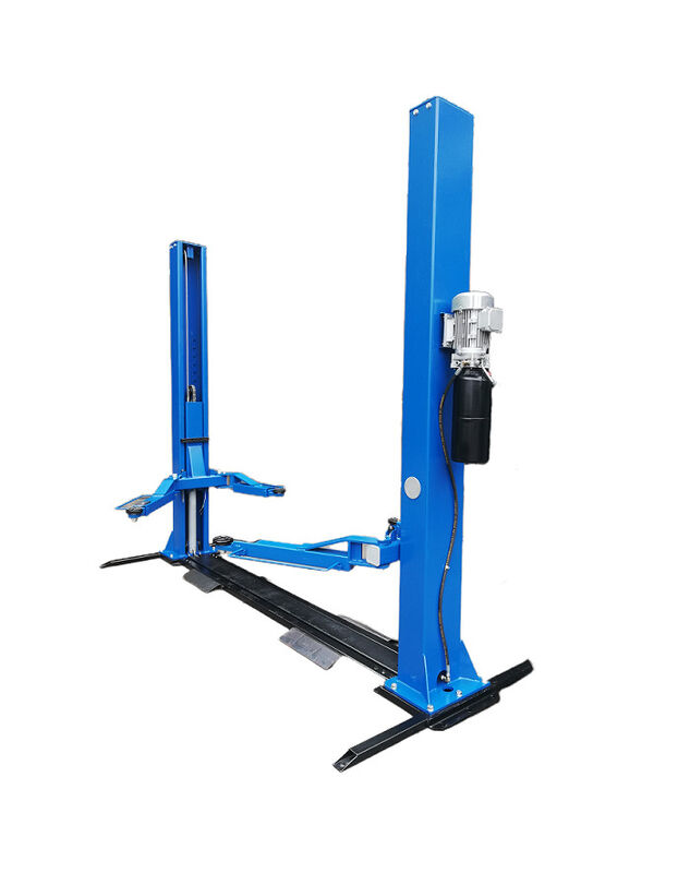 Double Side Manual Lock Release 9000 Lb 2 Post Car Lift With 2 Stage Or 3 Stage Arms