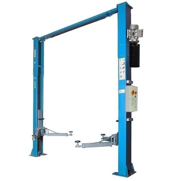 2 Stage Or 3 Stage Arms 2 Post Clear Floor Hoist  220/380V 3PH 50/60Hz 2.2KW