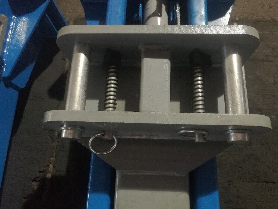 12000lbs 2 Post Clear Floor Lift Car Hoist Clear Floor With Three Stage Arm Reach