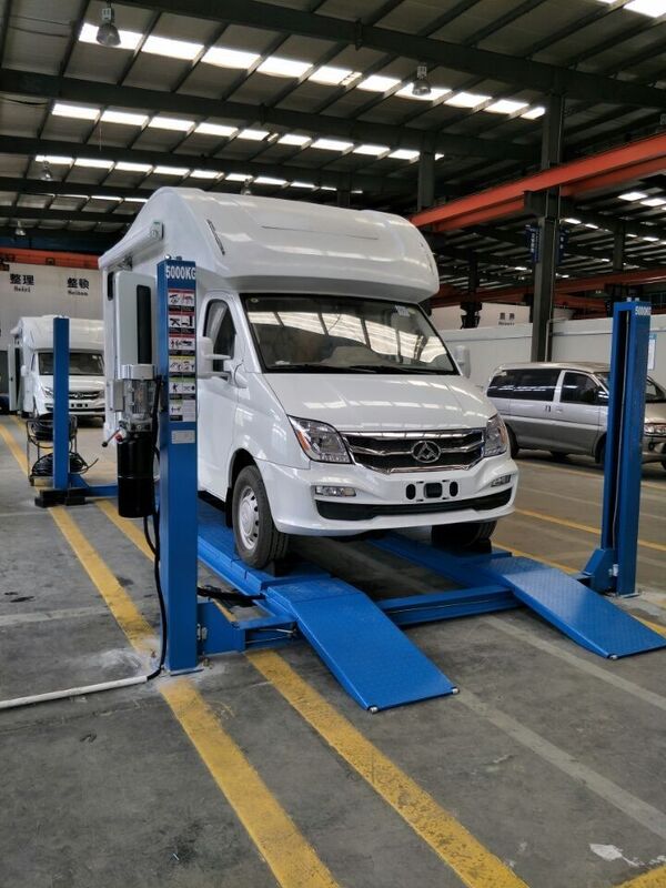 12000lbs 4 Post Car Alignment Lift Manual Lock Release Lifted Vehicle Alignment