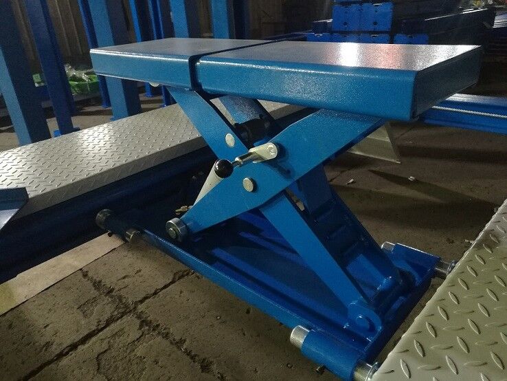 12000lbs 4 Post Car Alignment Lift Manual Lock Release Lifted Vehicle Alignment