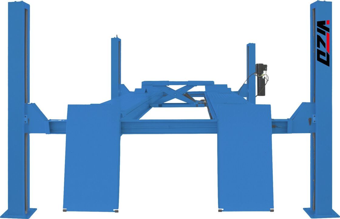 9000lbs 4 Post Hoist Wheel Alignment Rack 220V 1PH 50Hz