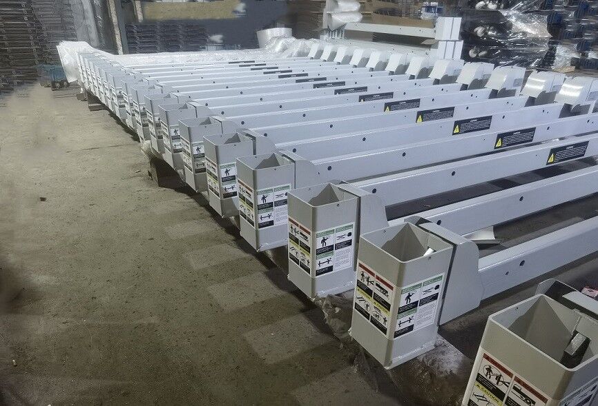 Manual Lock Release A53-F Four Post Parking Lift 9000lbs