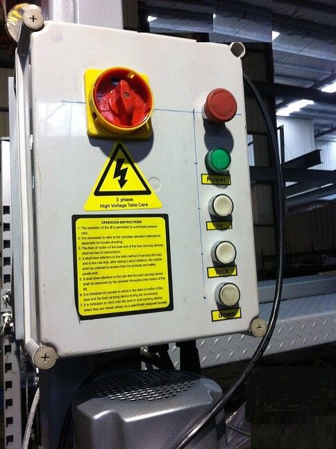 9000LBS Four Post Parking Lift Manual Lock Release 4 Post Hoist