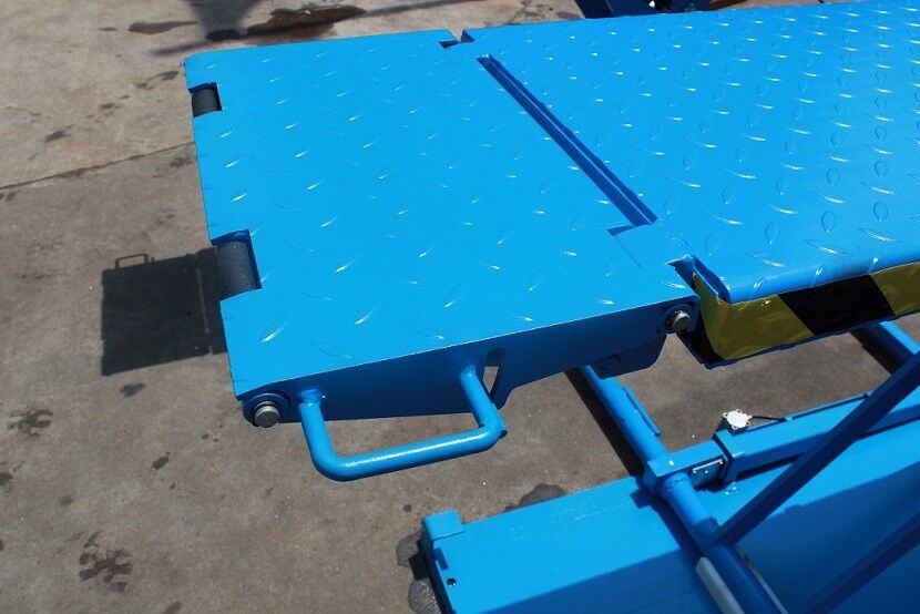 1000mm Middle Rise Car Scissor Lift Pneumatic Lock