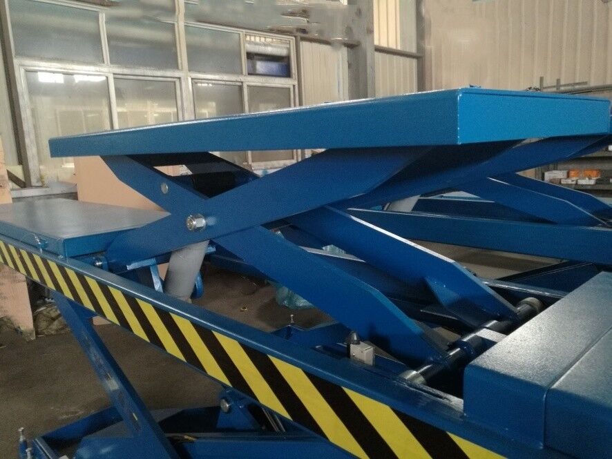 Inground Alignment Scissor Lift Car Hoist 4T 4.0M Runway 1.8M High