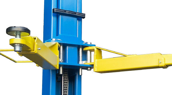 One Side Lock Release 9000 Lb Two Post Car Lift Base Plate Size 16X16 Inches